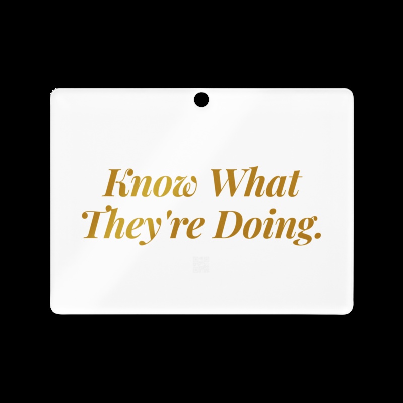 Workplace Gaslighting Response Manual — Acrylic Edition
